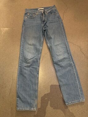 Classic woman’s Levi’s Blue Straight-Leg Jeans